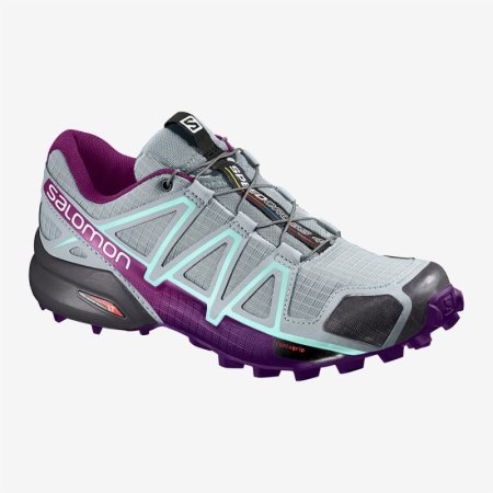 Salomon SPEEDCROSS 4 W Womens Running Shoes Grey | Salomon South Africa